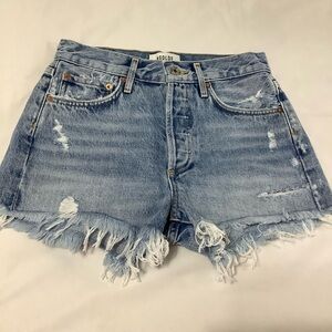 AGOLDE Parker Vintage Cutoff Denim Shorts Size 24 (0194)